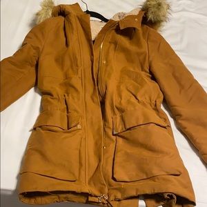Zara parka jacket xs